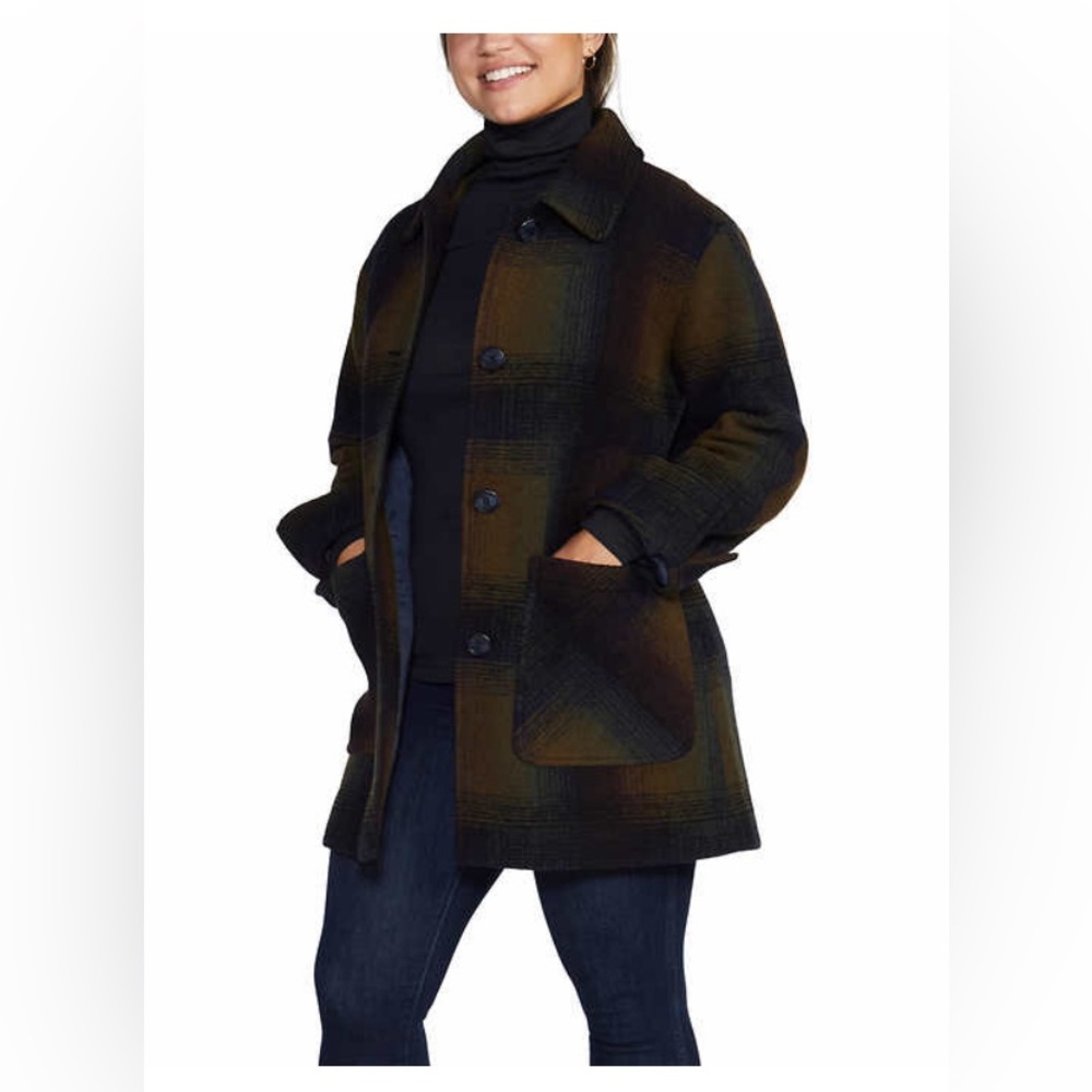 Pendleton Ladies' Wool Blend Topper Coat - Picture 2 of 9